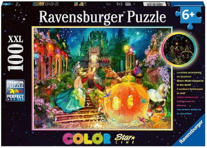 Ravensburger Puzzle 100pc XXL - Disney Cinderella's Glass Slipper