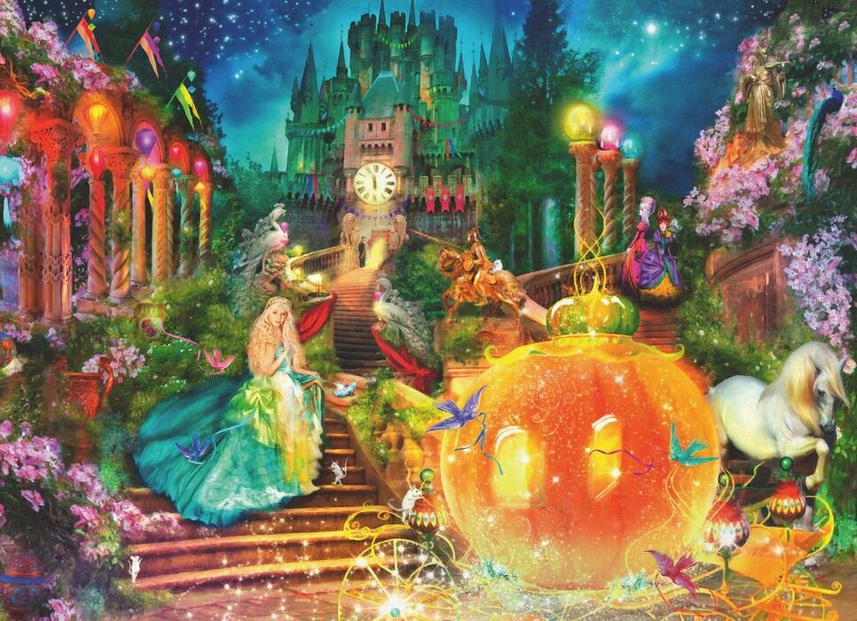 Ravensburger Puzzle 100pc XXL - Disney Cinderella's Glass Slipper