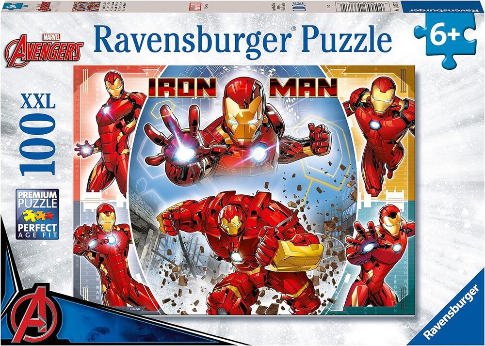 Ravensburger Puzzle 100pc - Marvel Hero Exact Hero 2 Iron Man