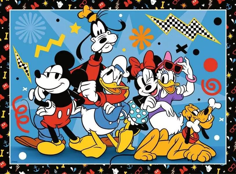 Ravensburger Puzzle 300pc XXL - Disney Mickey and Friends