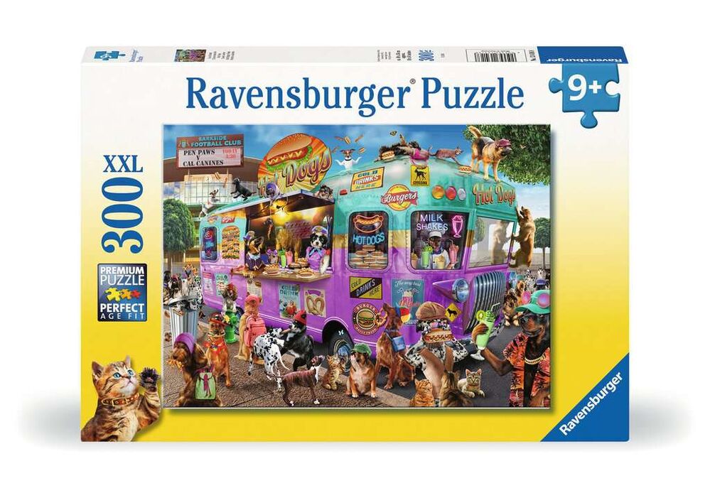Ravensburger Puzzle 300pc XXL - Hot Diggity Dogs