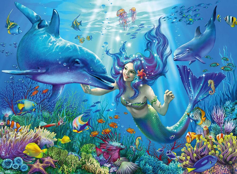 Ravensburger Puzzle 200pc XXL - Underwater Paradise