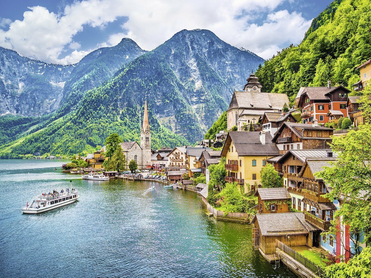 Ravensburger Puzzle 500pc - Hallstatt in Austria