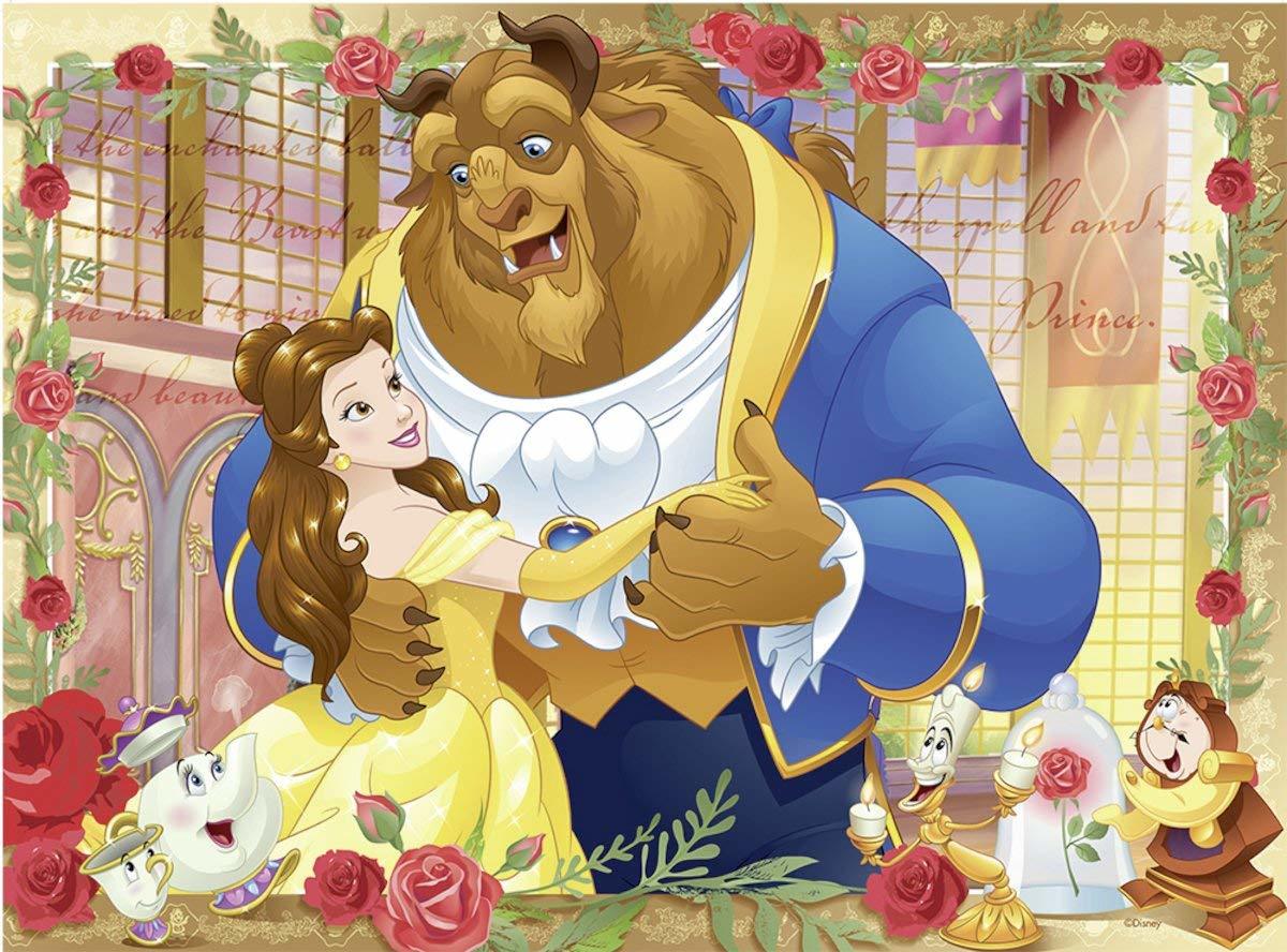 Ravensburger Puzzle 100pc XXL - Disney Beauty And The Beast - Belle & Beast