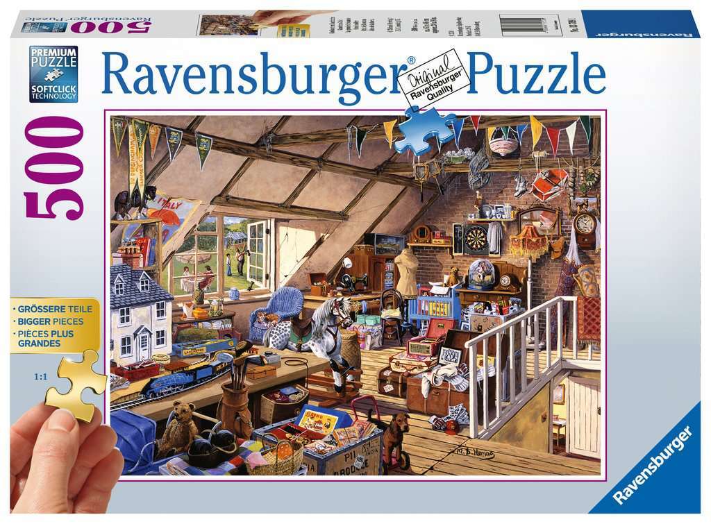 Ravensburger Puzzle 500pc - Grandmas Attic