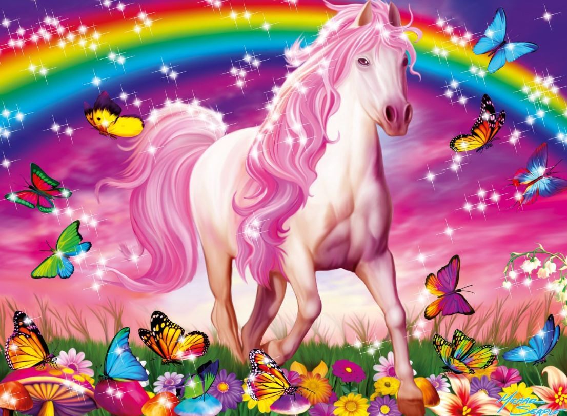 Ravensburger Puzzle 100pc XXL - Glitter Horse Dream