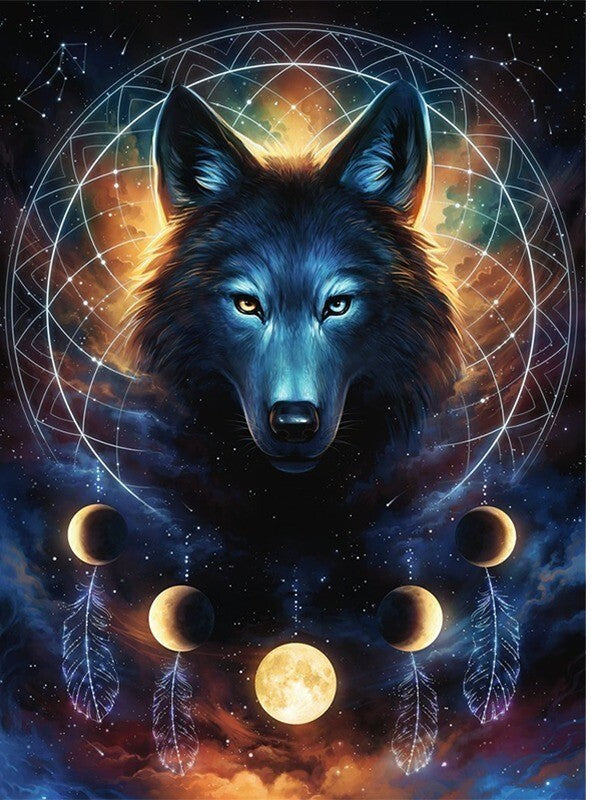 Ravensburger Puzzle 500pc - Lunar Wolf