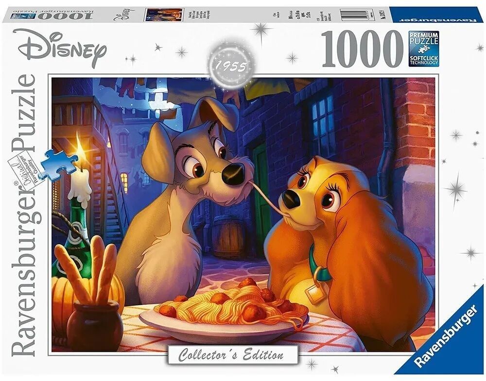 Ravensburger Puzzle 1000pc - Disney Collector's Edition Lady and the Tramp