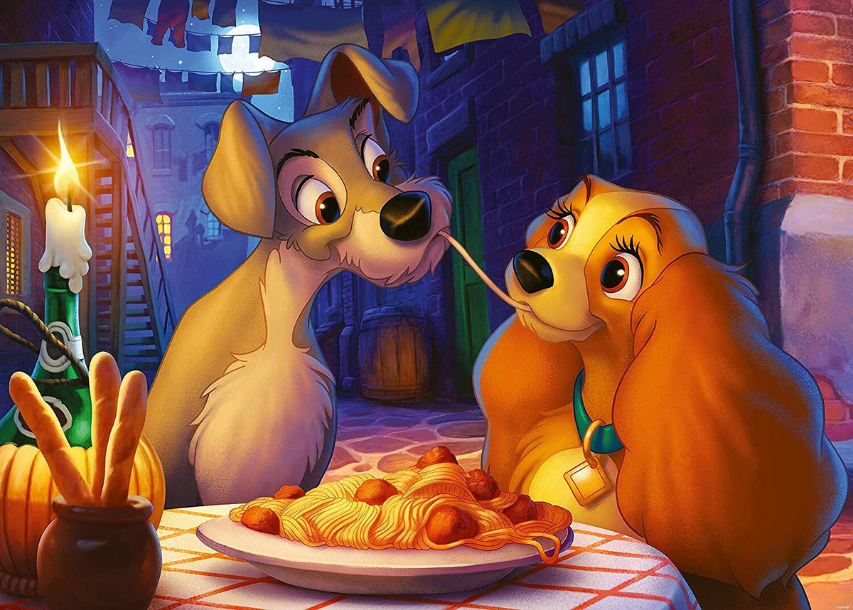 Ravensburger Puzzle 1000pc - Disney Collector's Edition Lady and the Tramp