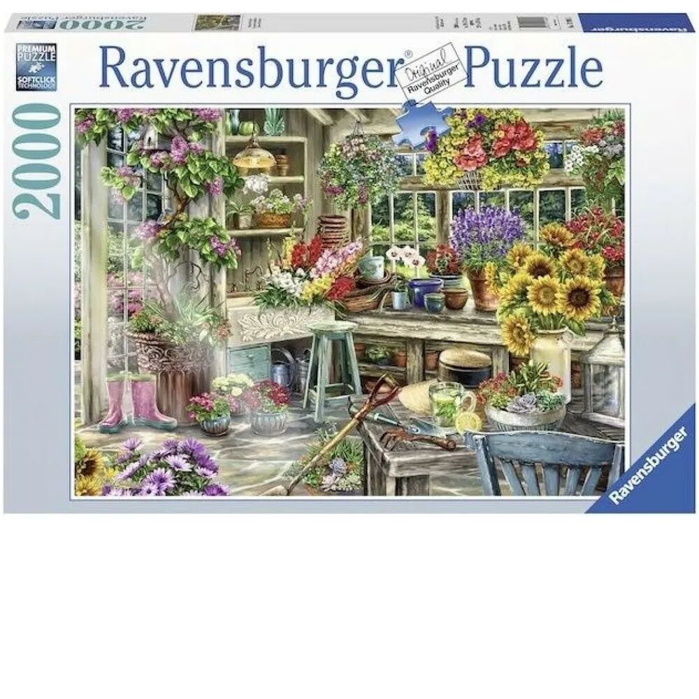 Ravensburger Puzzle 2000pc - Gardener's Paradise