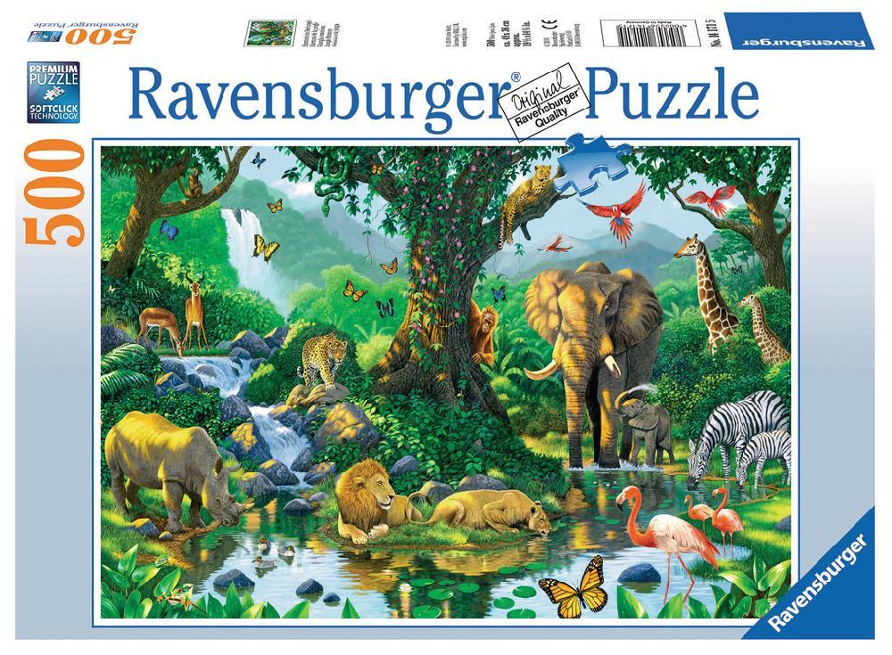 Ravensburger Puzzle 500pc - Harmony In The Jungle