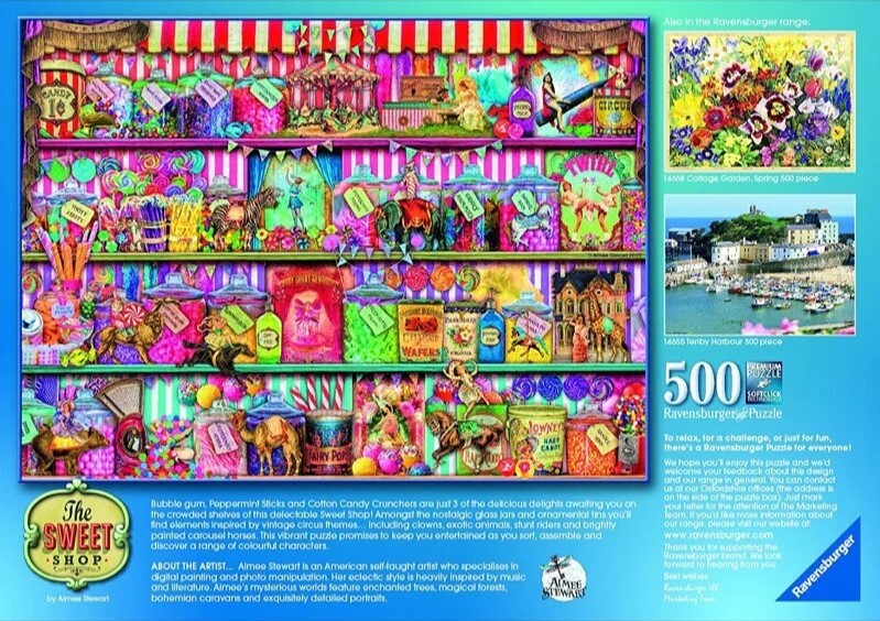 Ravensburger Puzzle 500pc - The Sweet Shop