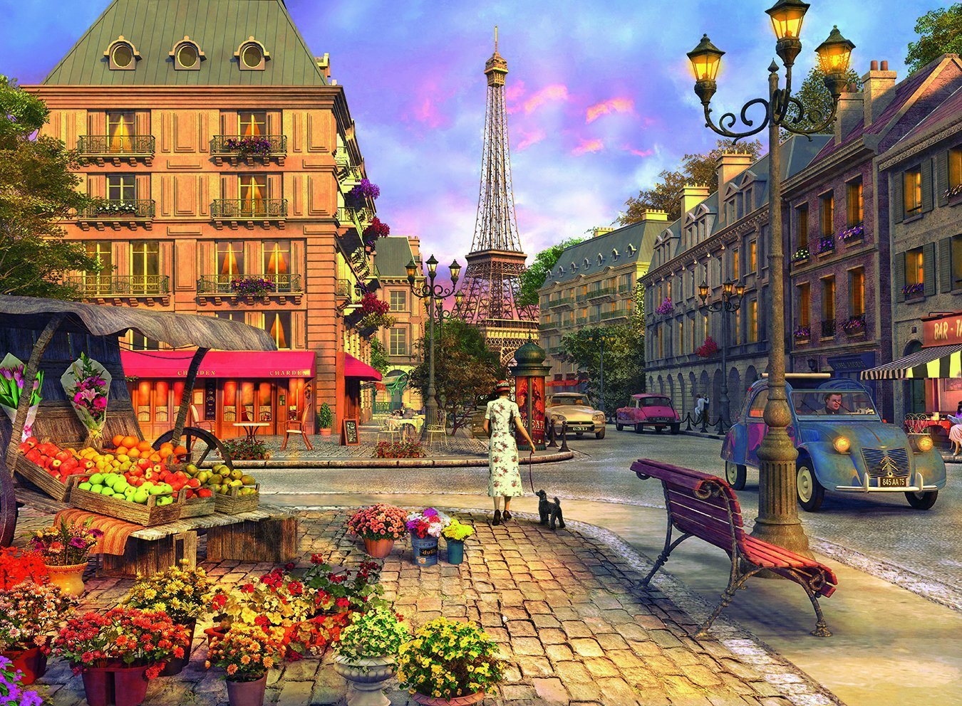 Ravensburger Puzzle 500pc - A Walk Through Paris