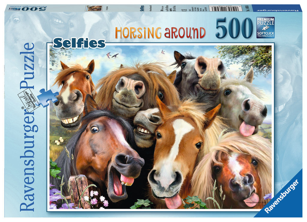 Ravensburger Puzzle 500pc - Horsing Around
