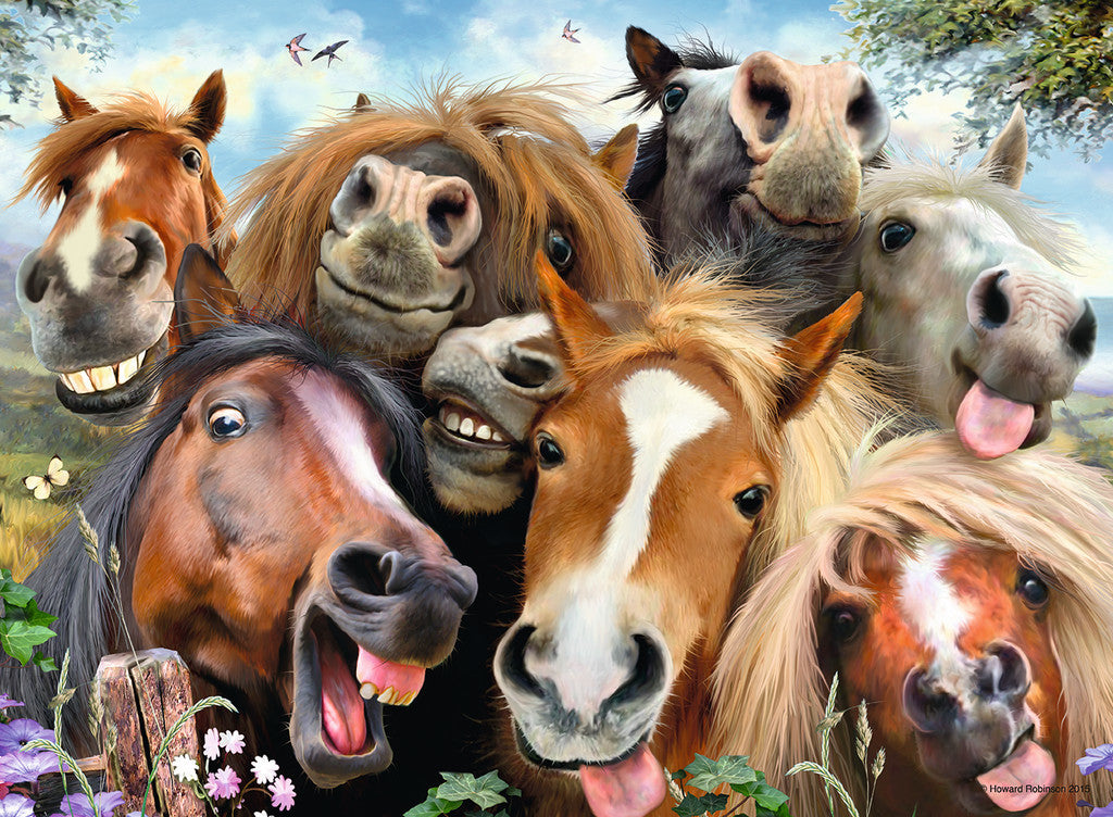 Ravensburger Puzzle 500pc - Horsing Around