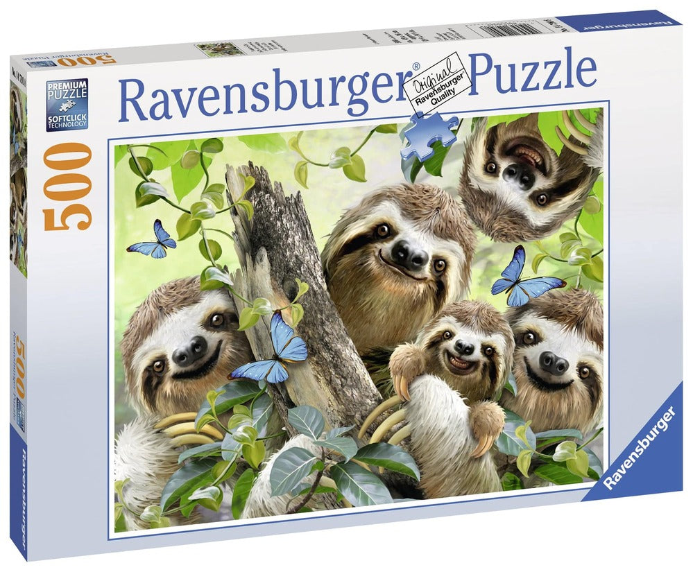 Ravensburger Puzzle 500pc - Sloth Selfie