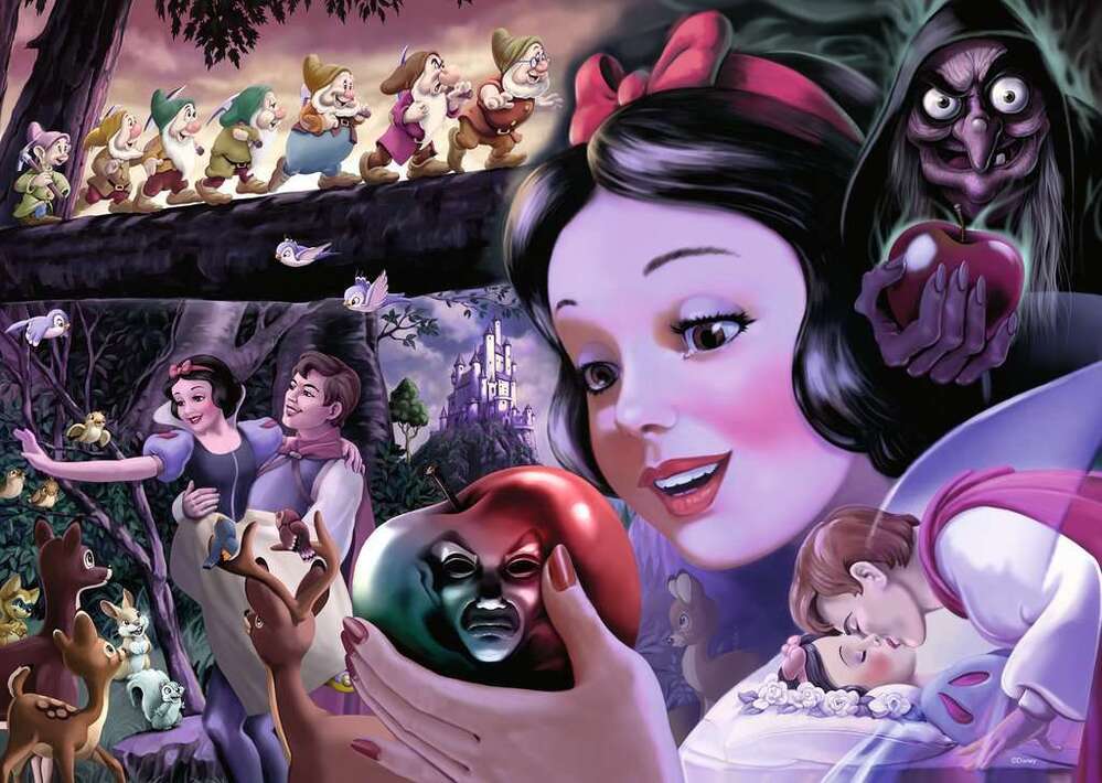 Ravensburger Puzzle 1000pc - Disney Princess Heroines Snow White