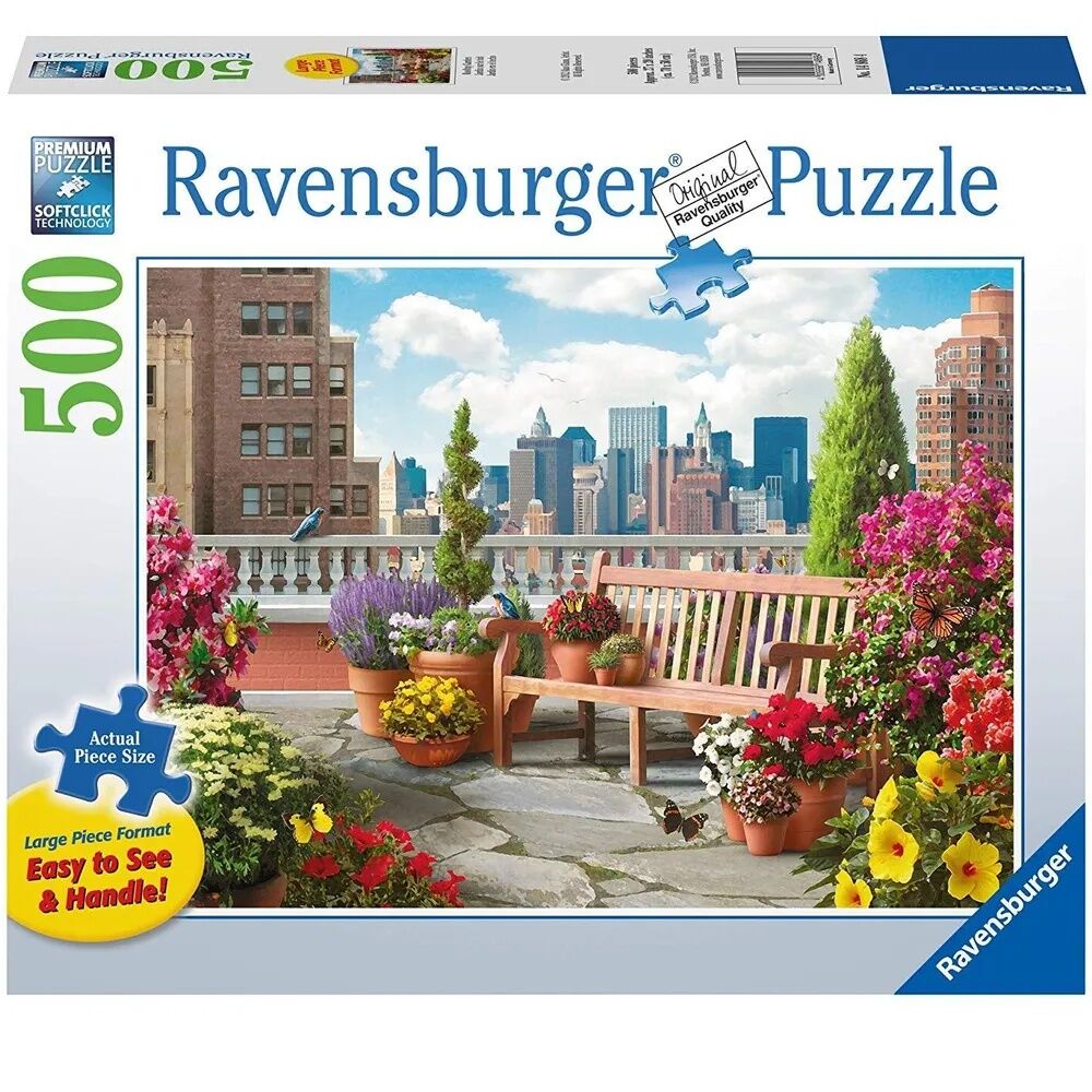 Ravensburger Puzzle 500pc Large Format - Rooftop Garden