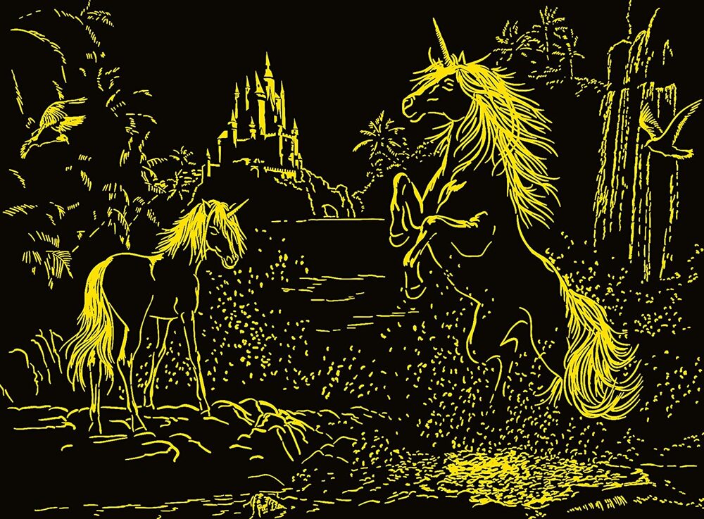 Ravensburger Puzzle 500pc - Unicorns At The River