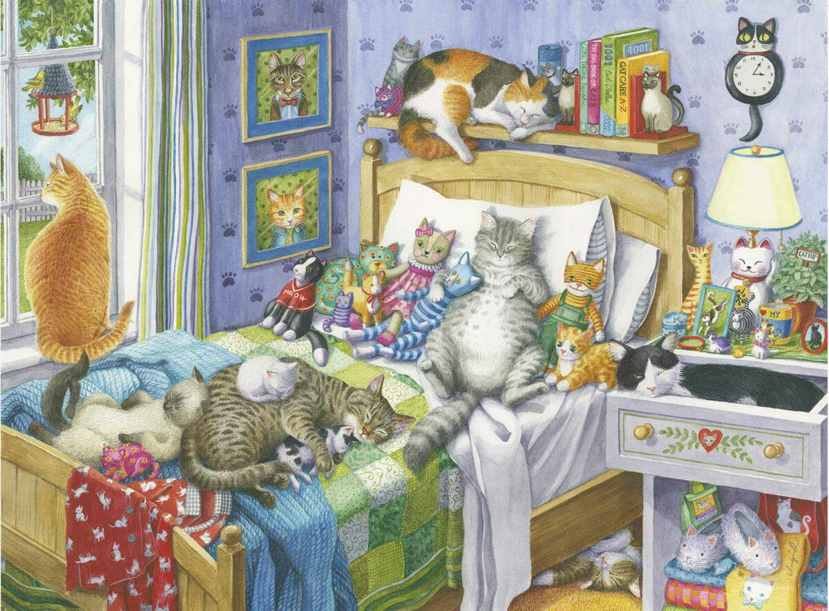 Ravensburger Puzzle 500pc Large Format - Cat Nap