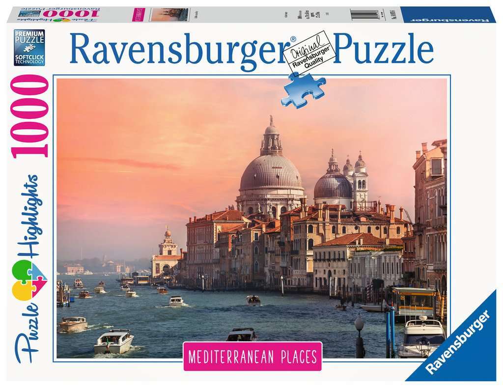 Ravensburger Puzzle 1000pc - Mediterranean Italy