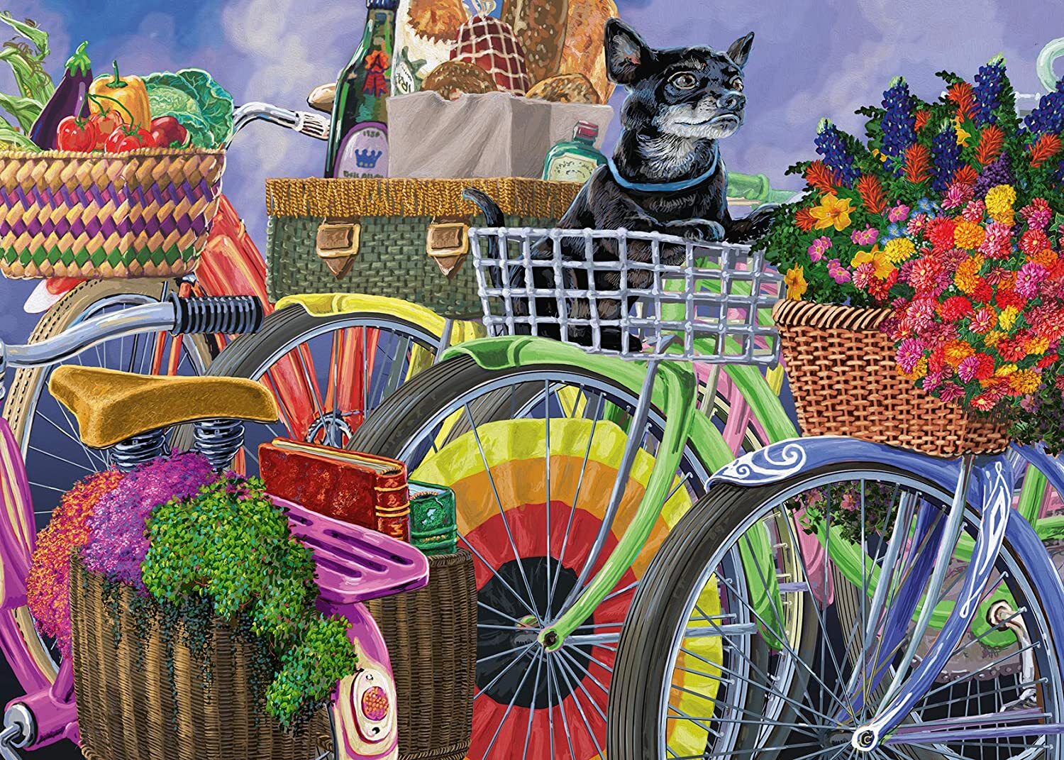 Ravensburger Puzzle 300pc Large Format - Bicycle Group