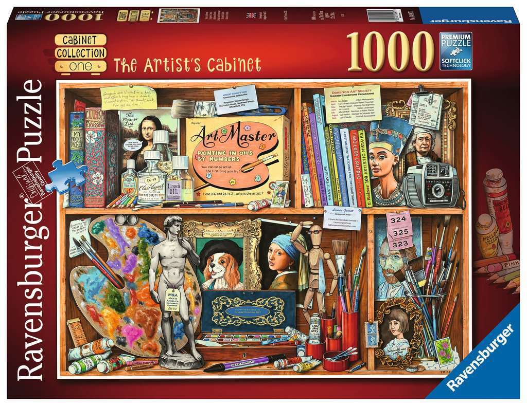 Ravensburger Puzzle 1000pc - The Artists Cabinet