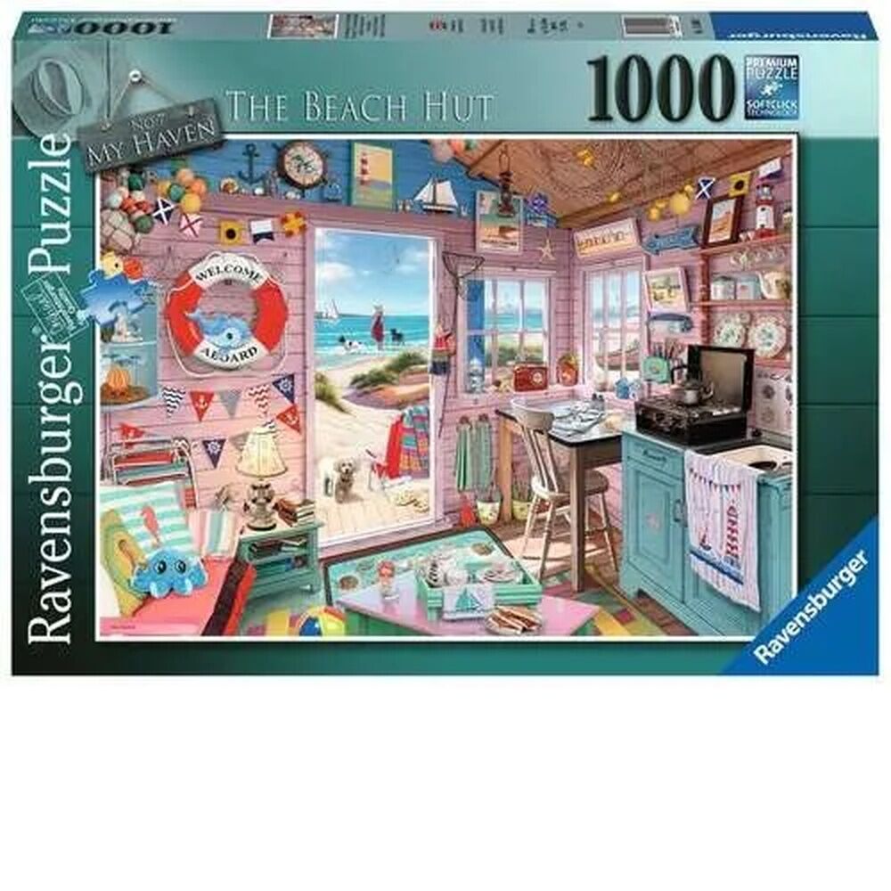 Ravensburger Puzzle 1000pc - My Haven No 7 The Beach Hut