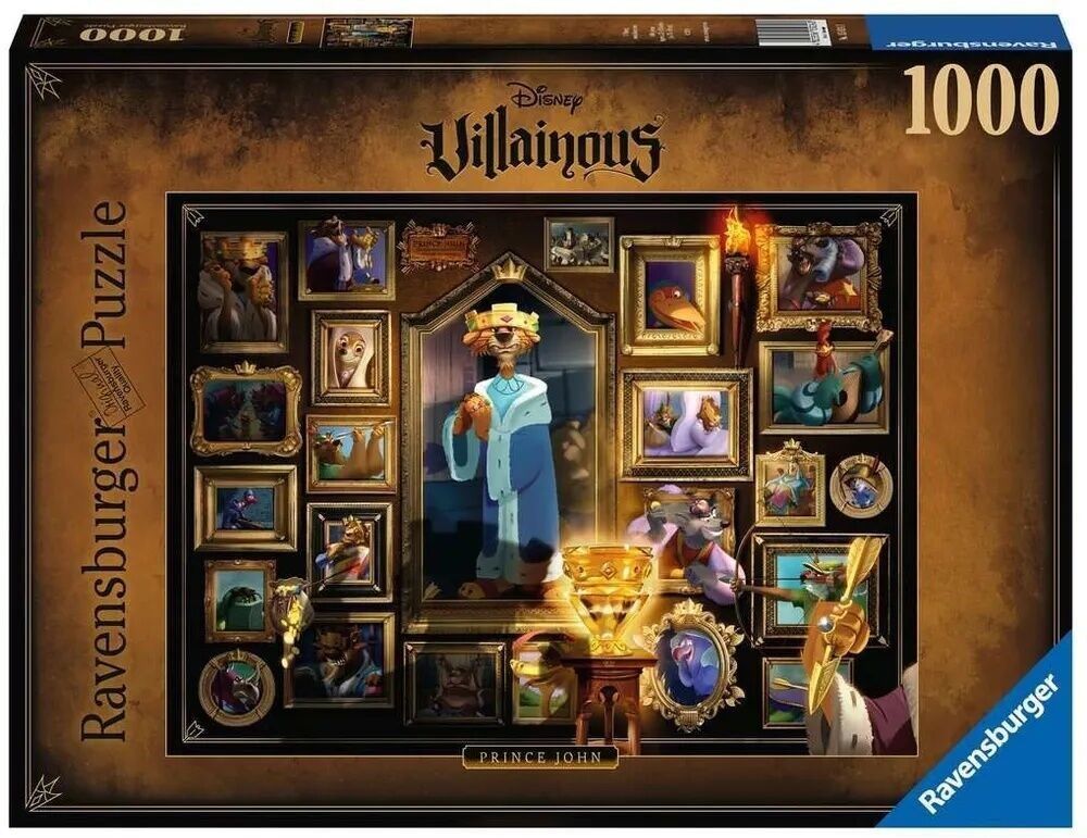 Ravensburger Puzzle 1000pc - Disney Villainous King John
