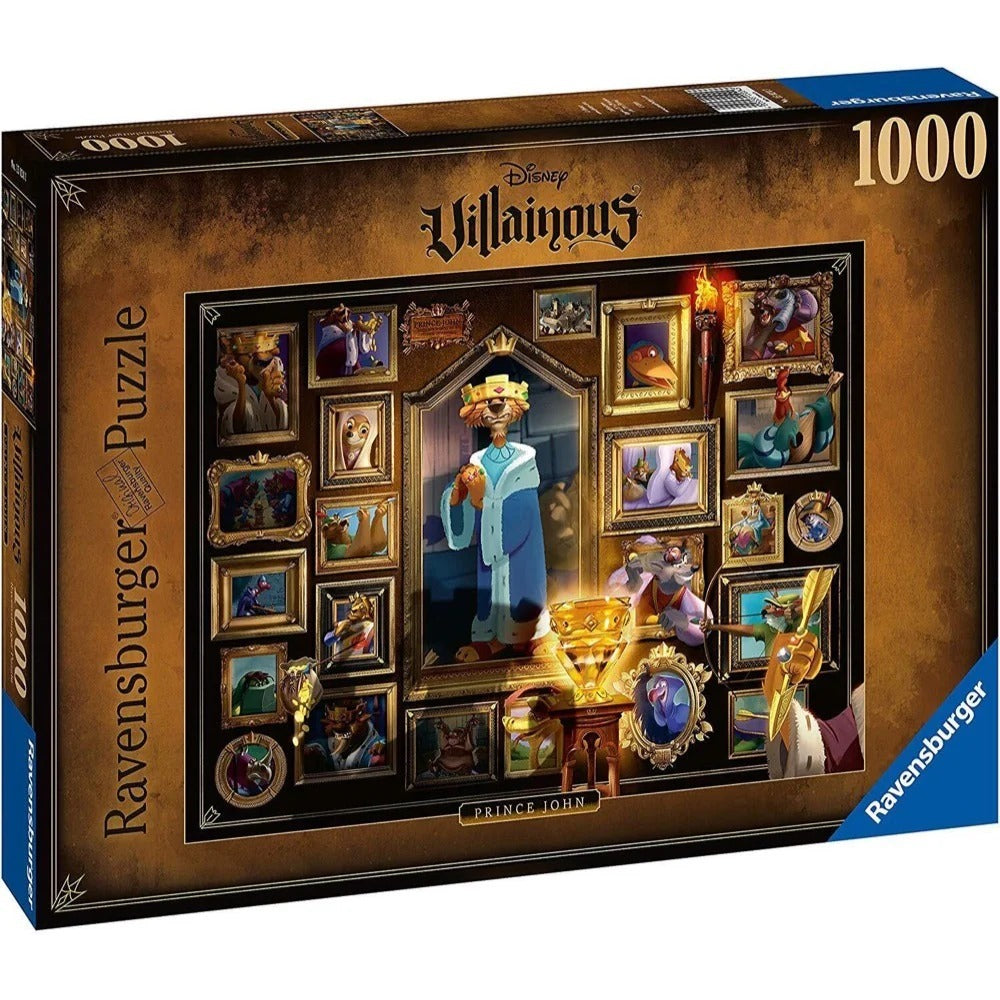 Ravensburger Puzzle 1000pc - Disney Villainous King John