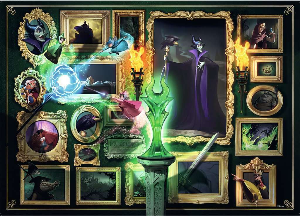 Ravensburger Puzzle 1000pc - Disney Villainous Maleficent