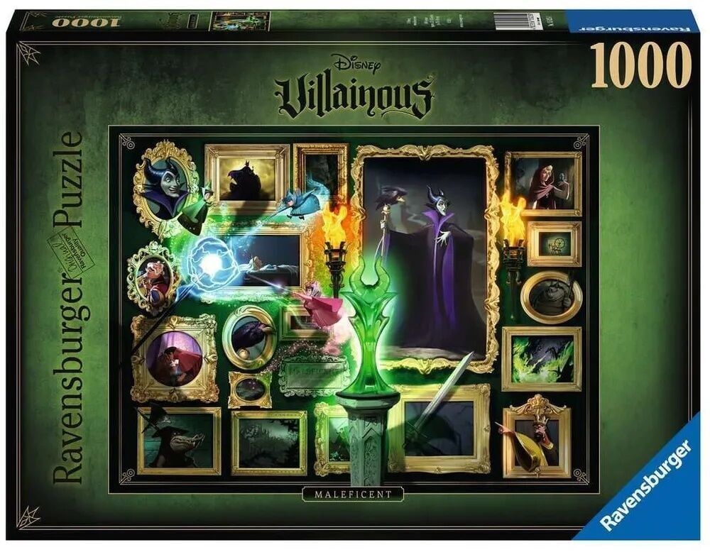 Ravensburger Puzzle 1000pc - Disney Villainous Maleficent