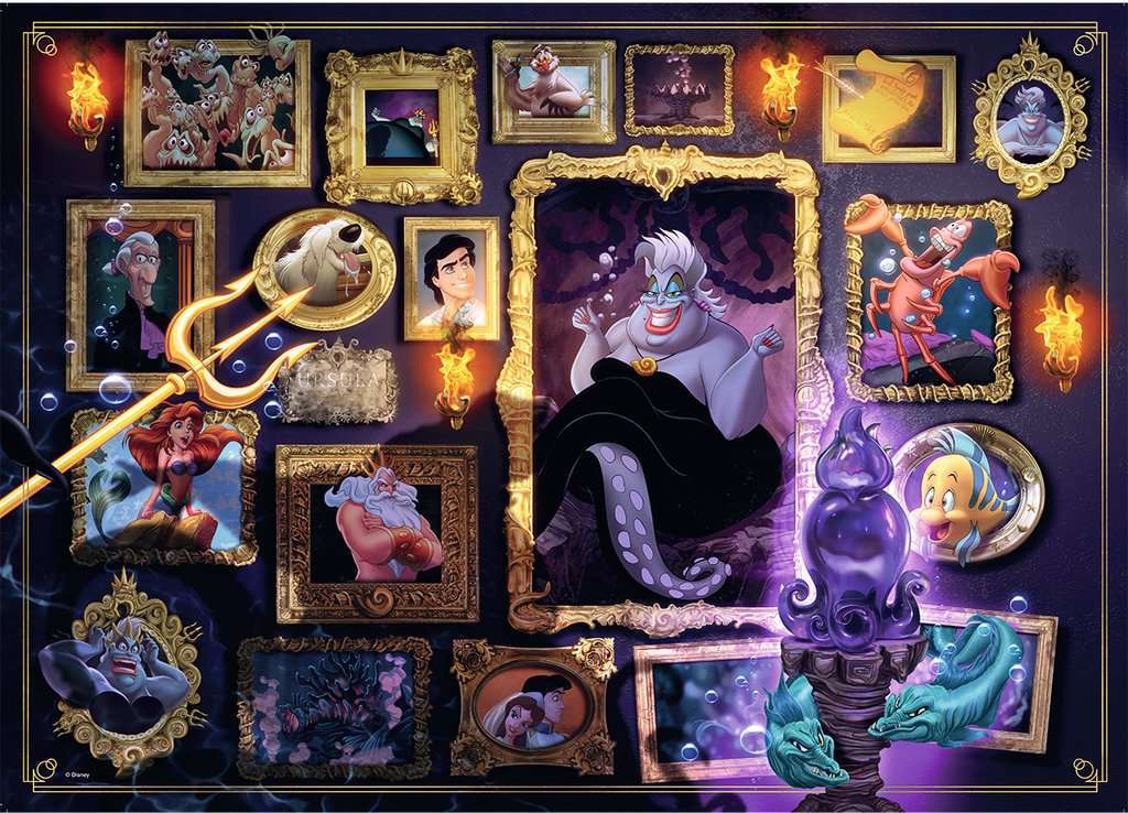Ravensburger Puzzle 1000pc - Disney Villainous Ursula