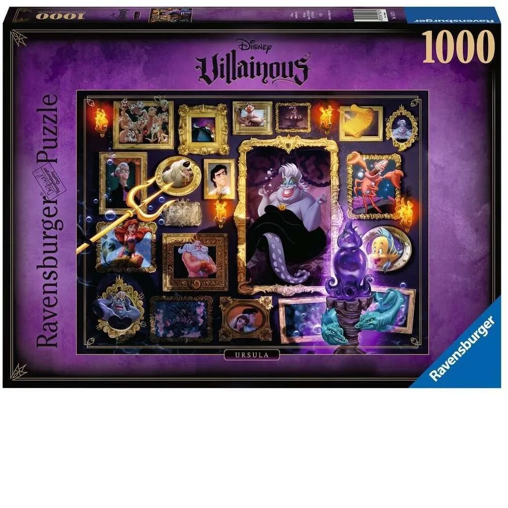 Ravensburger Puzzle 1000pc - Disney Villainous Ursula