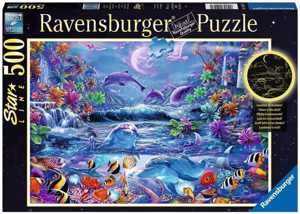 Ravensburger Puzzle 500pc - Magical Moonlight