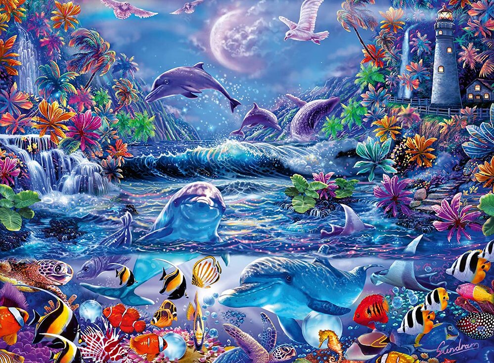Ravensburger Puzzle 500pc - Magical Moonlight