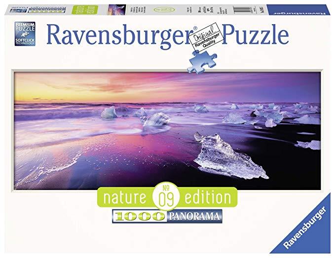 Ravensburger Puzzle 1000pc - Nature Edition - Jökulsárlón Iceland Panorama