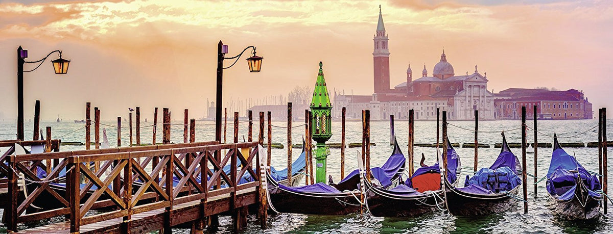 Ravensburger Puzzle 1000pc - Gondolas In Venice Panorama