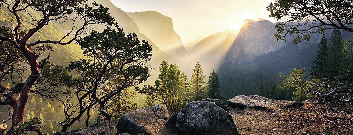 Ravensburger Puzzle 1000pc - Nature Edition - Yosemite Park Panorama