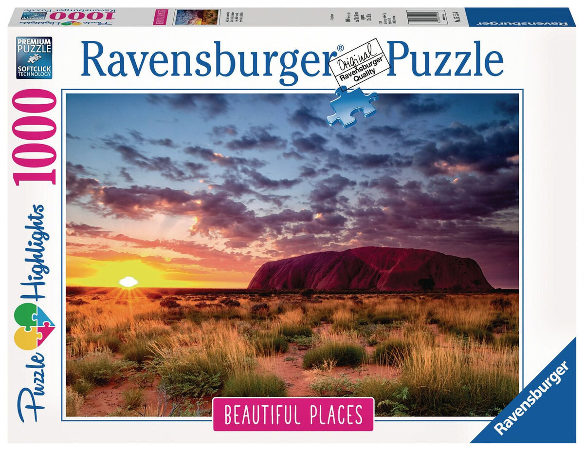 Ravensburger Puzzle 1000pc - Ayers Rock Australia
