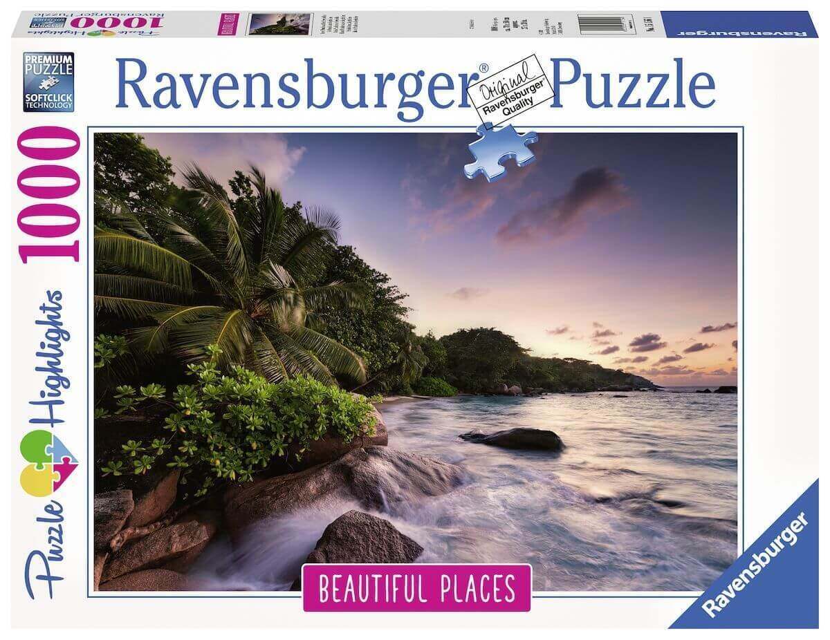 Ravensburger Puzzle 1000pc - Praslin Island Seychelles