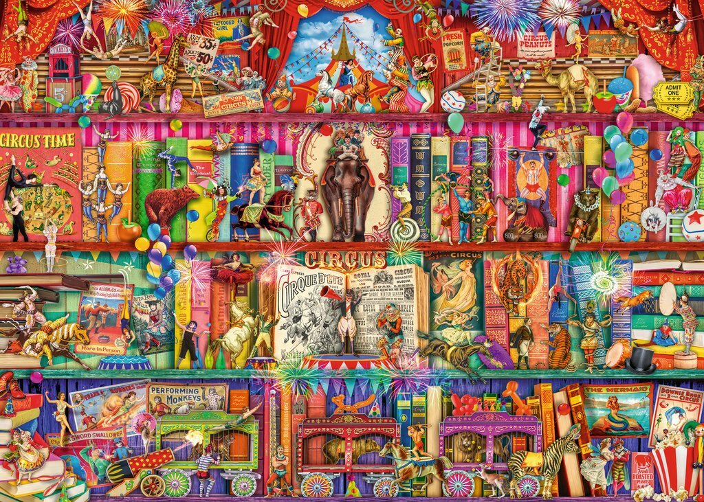 Ravensburger Puzzle 1000pc - The Greatest Show On Earth