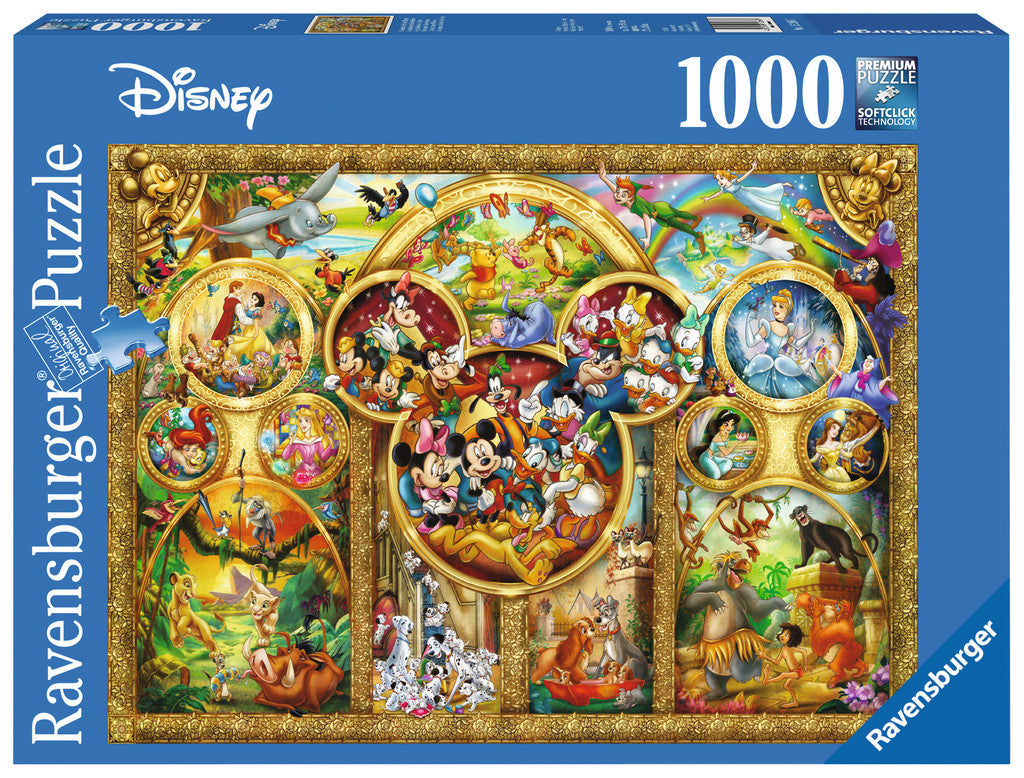Ravensburger Puzzle 1000pc - Disney Best Themes