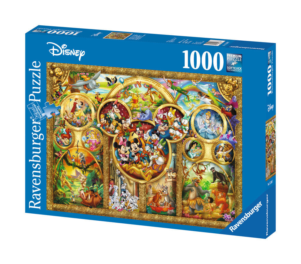 Ravensburger Puzzle 1000pc - Disney Best Themes