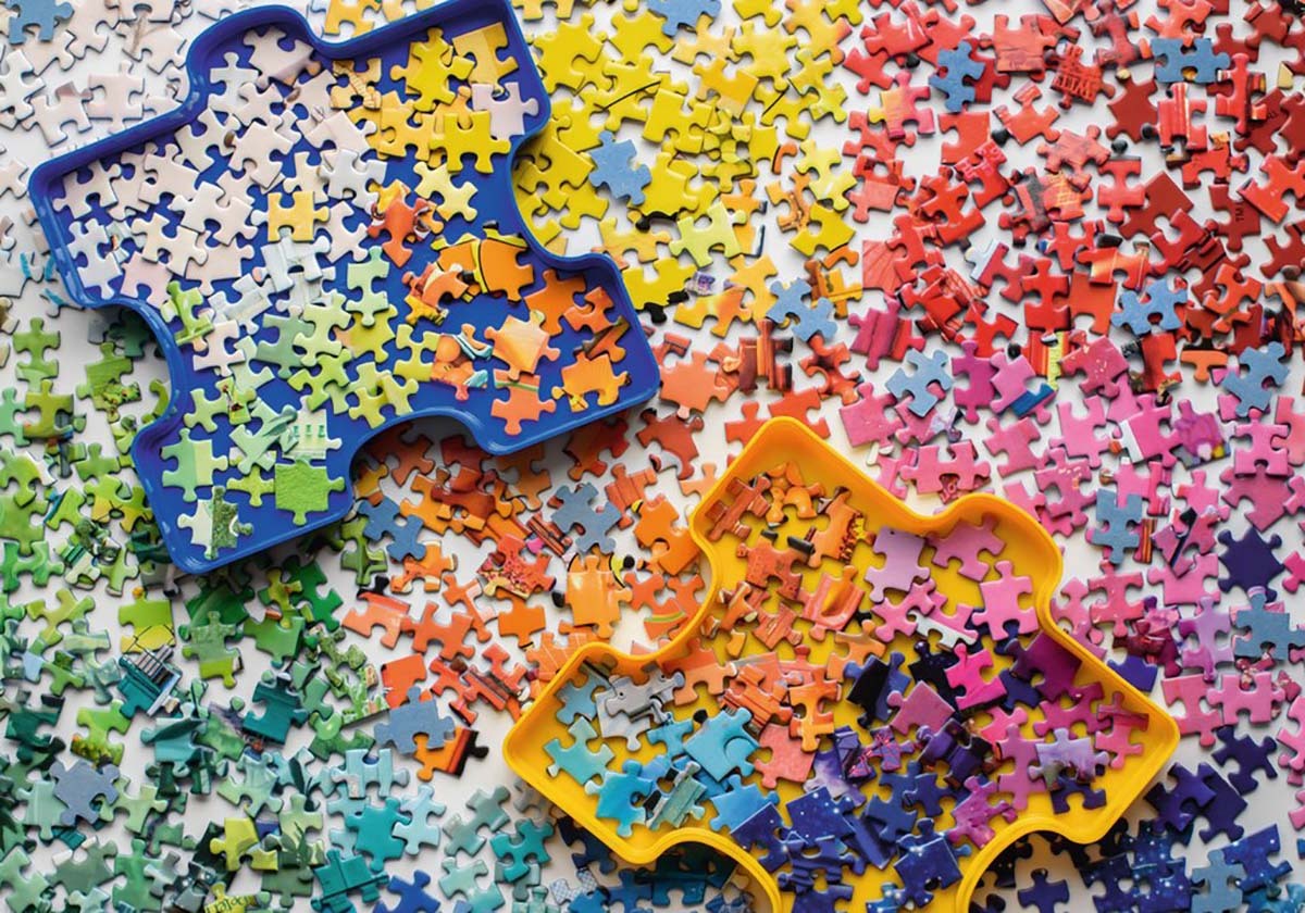 Ravensburger Puzzle 1000pc - The Puzzler's Palette