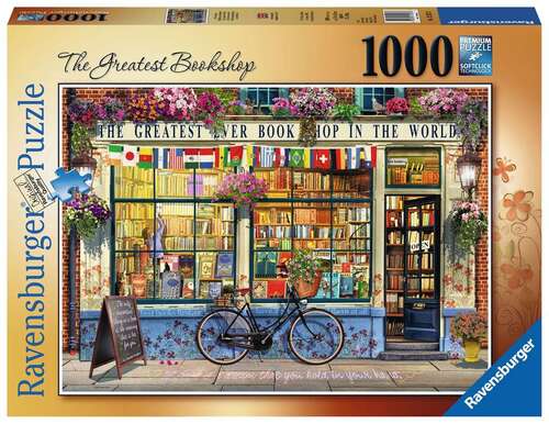 Ravensburger Puzzle 1000pc - The Greatest Bookshop