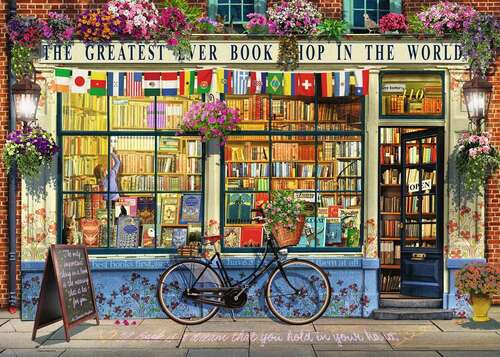 Ravensburger Puzzle 1000pc - The Greatest Bookshop