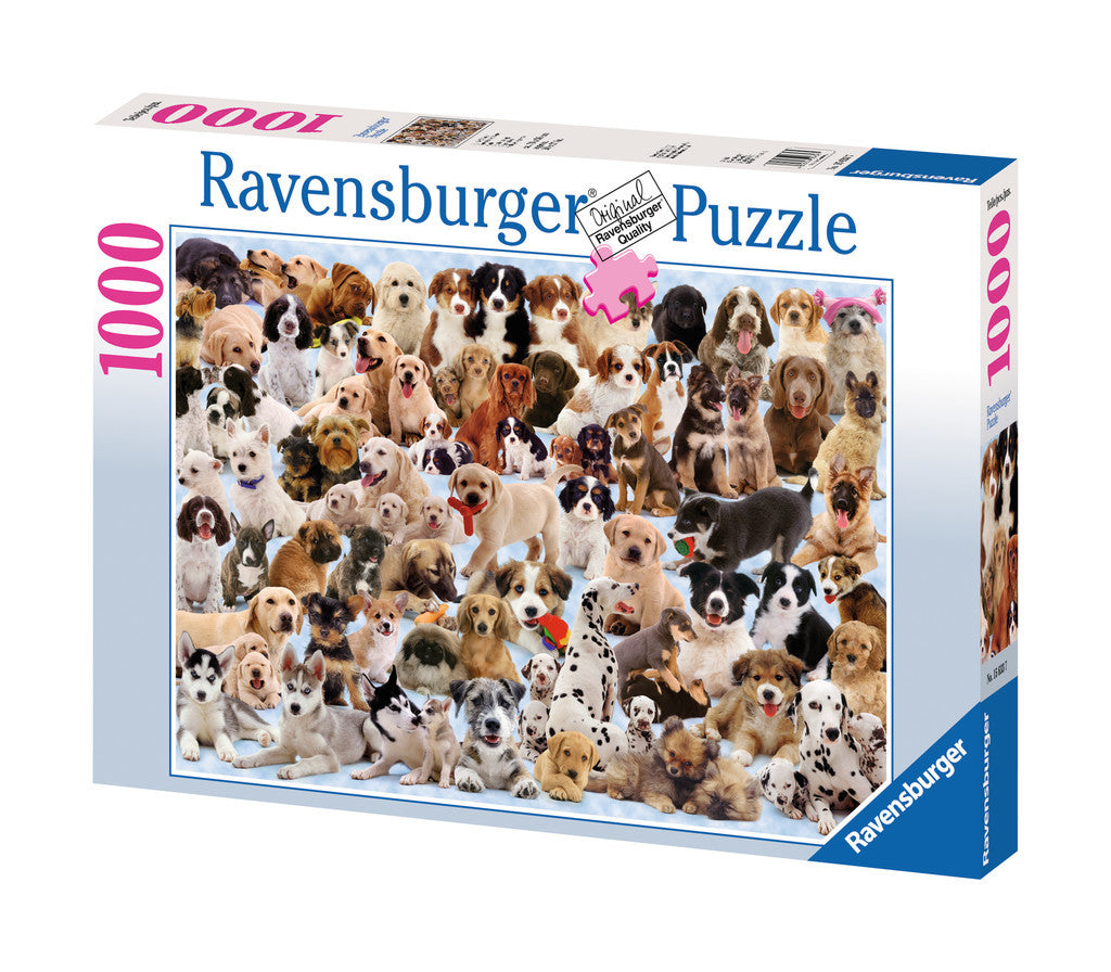 Ravensburger Puzzle 1000pc - Dogs Galore!