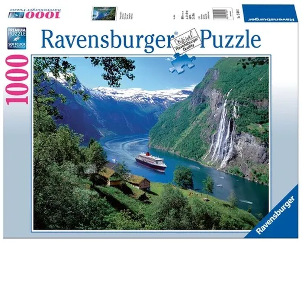 Ravensburger Puzzle 1000pc - Norwegian Fjord