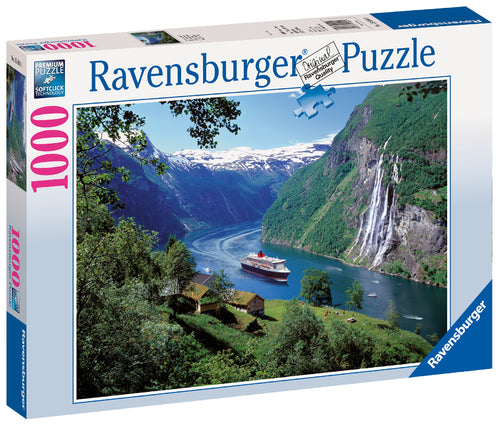 Ravensburger Puzzle 1000pc - Norwegian Fjord